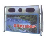 供应不锈钢、冷轧板喷塑垃圾箱